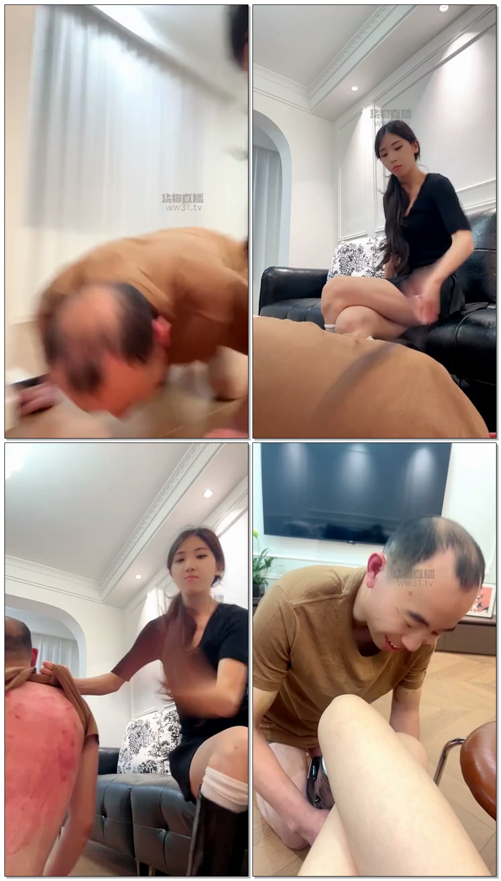 【西彤】无敌狠毒虐刑狗暴打耳光掐玩乳踢踹狠鞭打踩踏跺踩烟烫掐拧大腿根踢裆下集【50分钟】